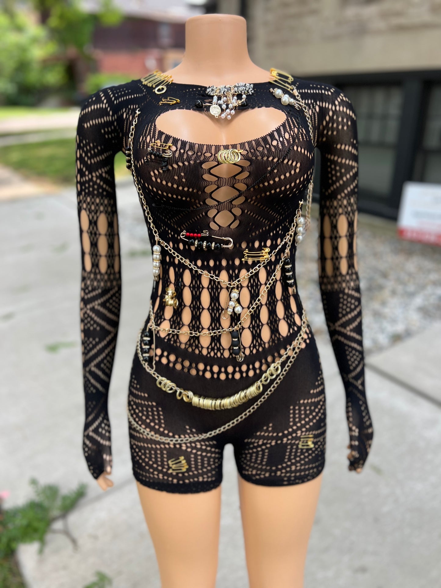 Customized Bling Box Outfit