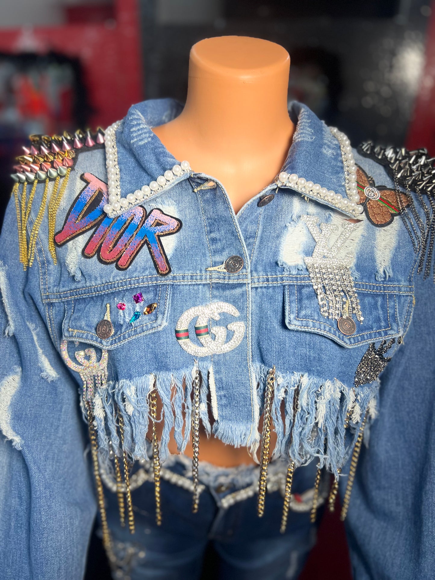 Custom LUXURY Denim Jacket