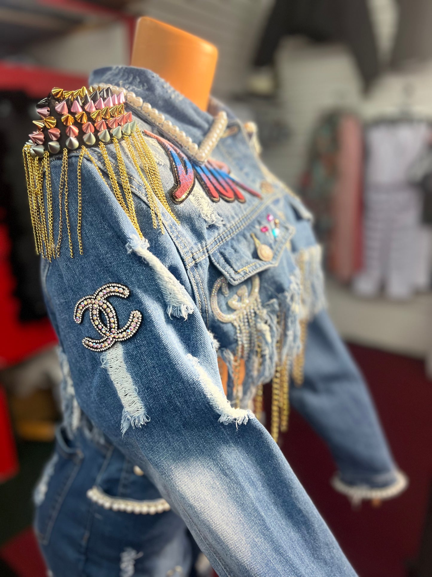 Custom LUXURY Denim Jacket